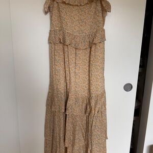 & Other Stories - Yellow Floral Maxi Dress - 4